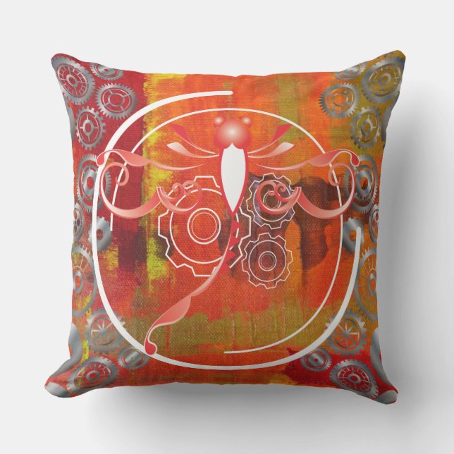 Steampunk Pillow (Front)