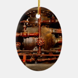 Steampunk - Pipe dreams Ceramic Tree Decoration