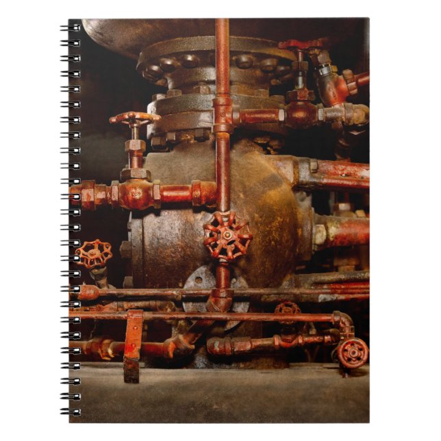 Steampunk - Pipe dreams Notebook (Front)