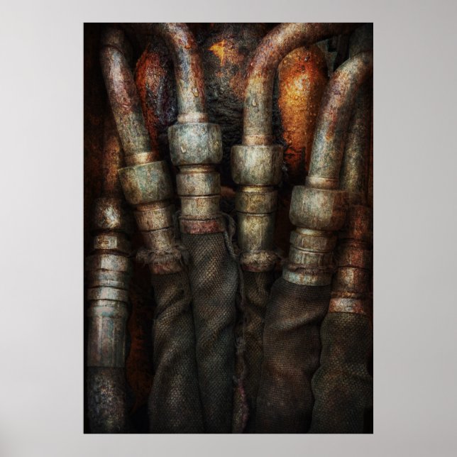 Steampunk - Pipes Poster (Front)