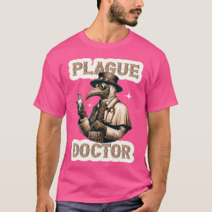 Steampunk Plague Doctor Gothic Style Plague Doctor T-Shirt