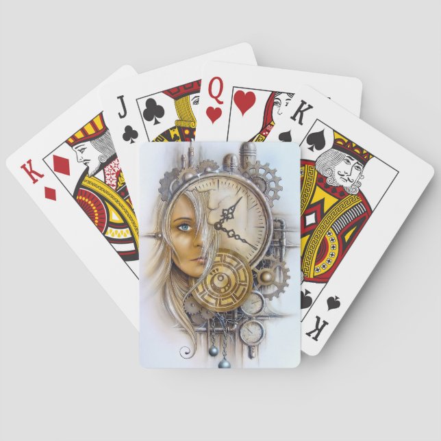 Steampunk Playing Cards (Back)