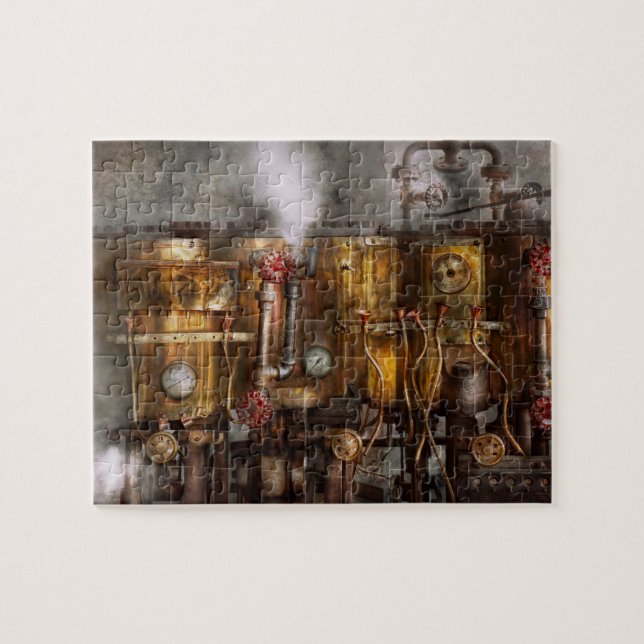 Steampunk - Plumbing - Distilation apparatus Jigsaw Puzzle (Horizontal)