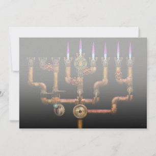 Steampunk - Plumbing - Lighting the Menorah