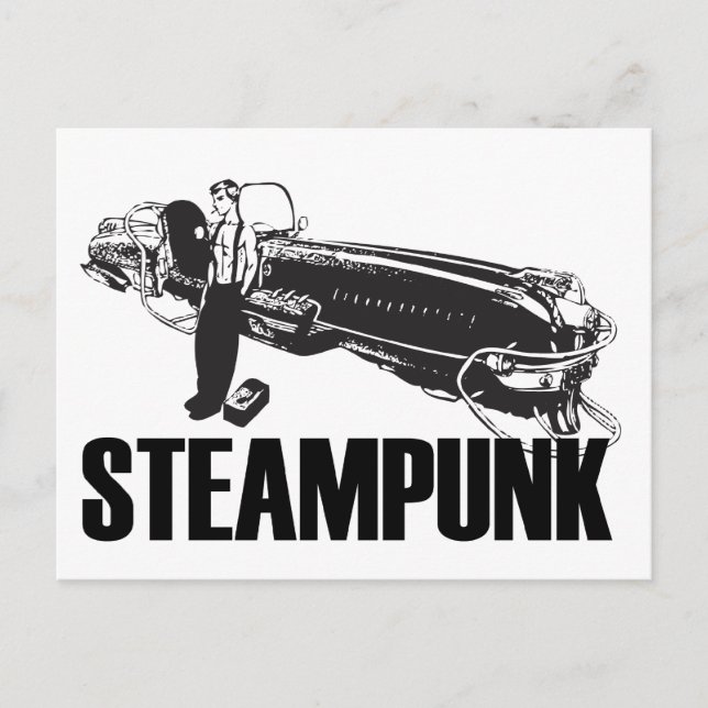 Steampunk Postcard (Front)