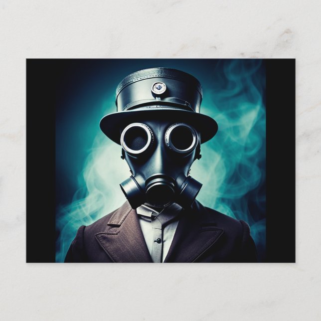 Steampunk postcard (Front)