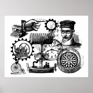 steampunk poster