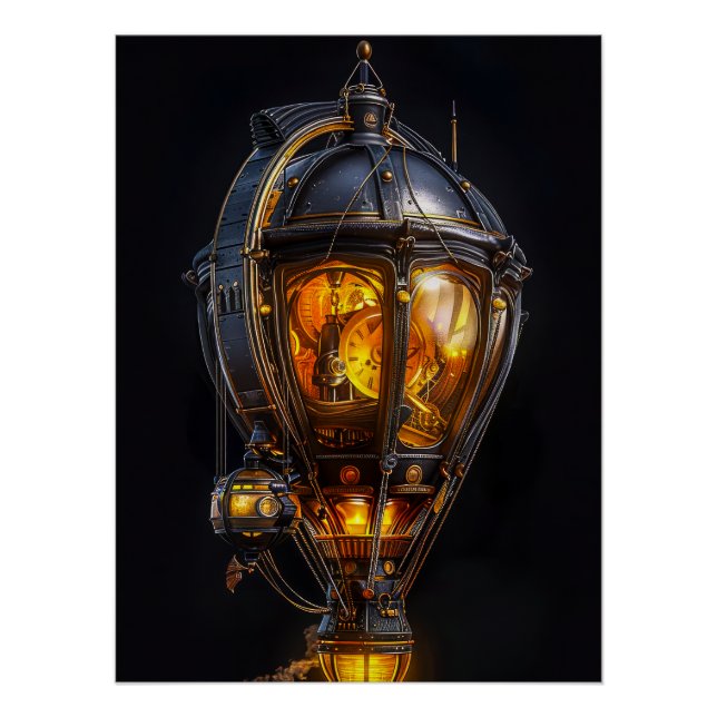 Steampunk Poster Design (Front)