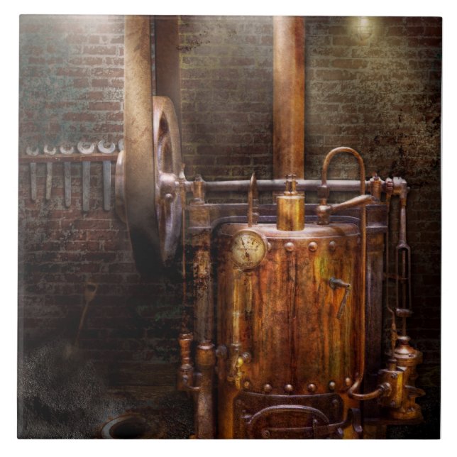 Steampunk - Powering the modern home Tile (Front)