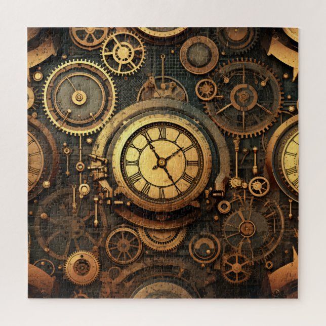 Steampunk Puzzle (Vertical)
