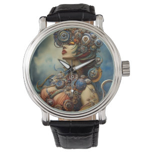 Steampunk Queen Art Watch