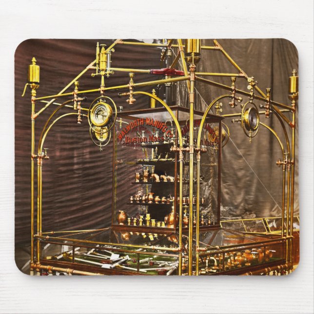 Steampunk - Quite a fitting display 1876 Mouse Mat (Front)