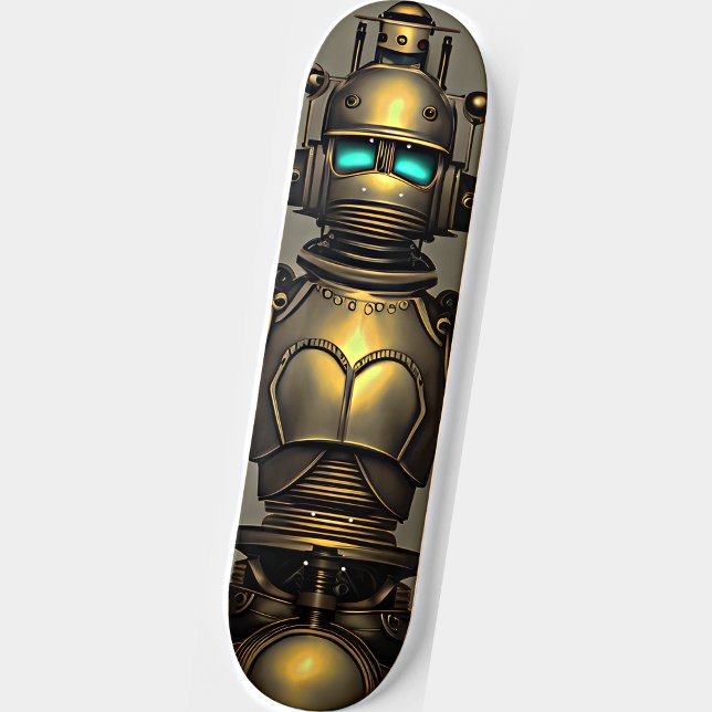 Steampunk Robot Knight  Skateboard (Creator Uploaded)