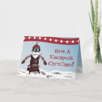 Steampunk Robot One Santa By Artinspired