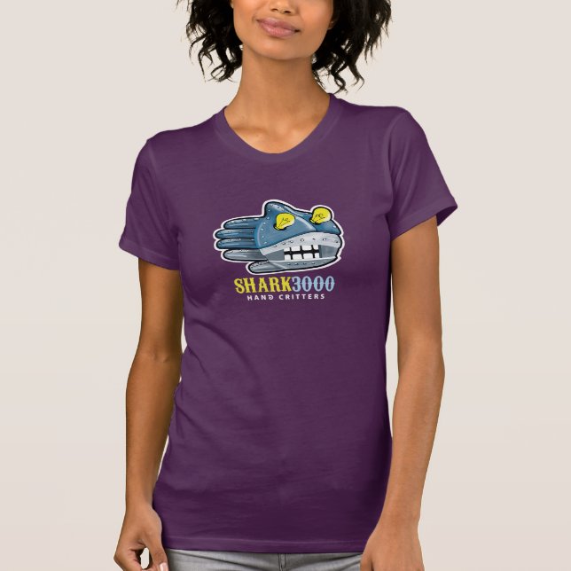 Steampunk Robot Shark 3000 t-shirt (Front)