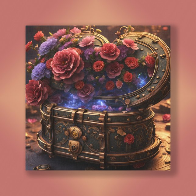 Steampunk Romance Canvas Print (Creator Uploaded)