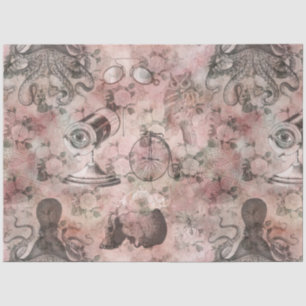 Steampunk Romance Series Design 2 Tissue Paper