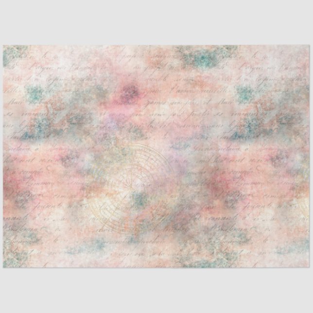 Steampunk Romance Series Design 3 Tissue Paper (Front)