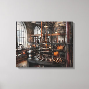 Steampunk - Room - Steampunk Studio Canvas Print