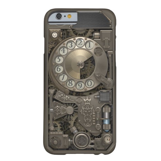 Steampunk Rotary Metal Dial Phone. Case. CaseMate iPhone Case Zazzle
