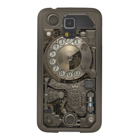 Steampunk Rotary Metal Dial Phone. Galaxy S5 Cases