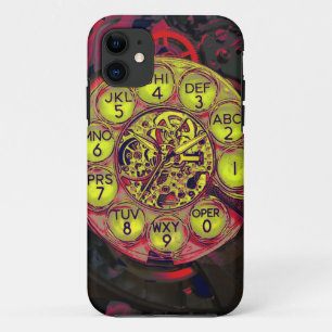 steampunk rotary style iphone 11 case