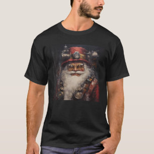 Steampunk Santa Claus Steampunk Christmas Stuff T-Shirt