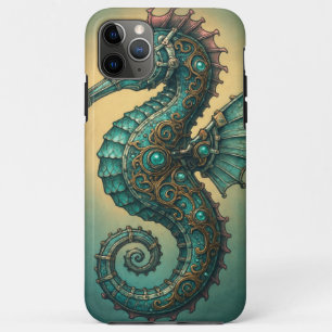 Steampunk Seahorse iPhone 11 Pro Max Case