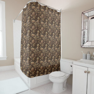 Steampunk Shower Curtain