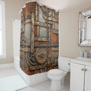 Steampunk Shower Curtain