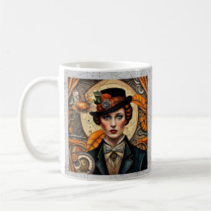 Steampunk Siren of Halloween Coffee Mug