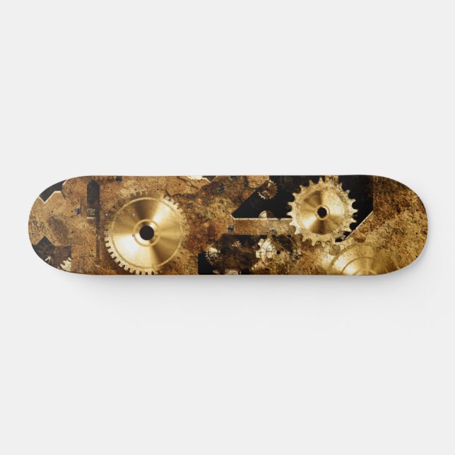 Steampunk Skateboard (Horz)
