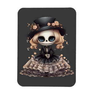 Steampunk Skeleton Magnet