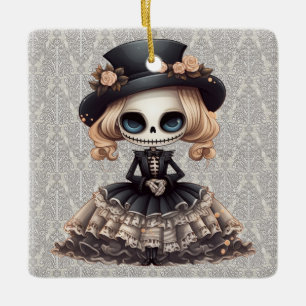 Steampunk Skeleton Ornament