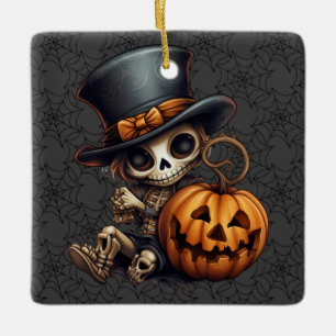Steampunk Skeleton Ornament
