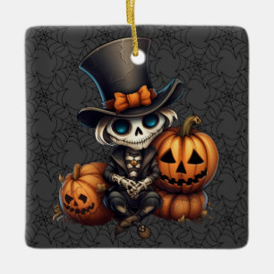 Steampunk Skeleton Ornament