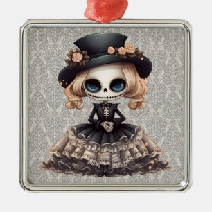 Steampunk Skeleton Ornament