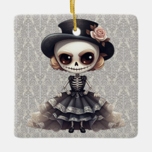 Steampunk Skeleton Ornament