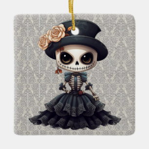 Steampunk Skeleton Ornament