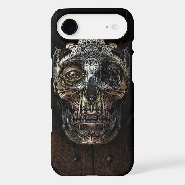 Steampunk Skull iPhone 4/4s Case (Back)