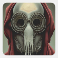 steampunk skull monster horror marine alien robot 