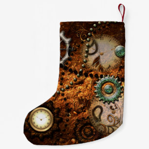 Steampunk Small Christmas Stocking