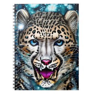 Steampunk Snow Leopard   Notebook