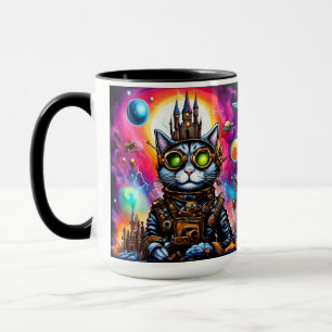 Steampunk Space Cat I Mug