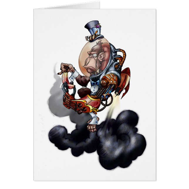 Steampunk Space Chimp (Front)