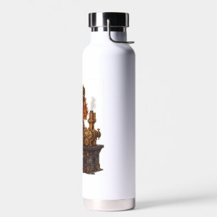 Steampunk Spaniel � Victorian Dog Inventor Water Bottle