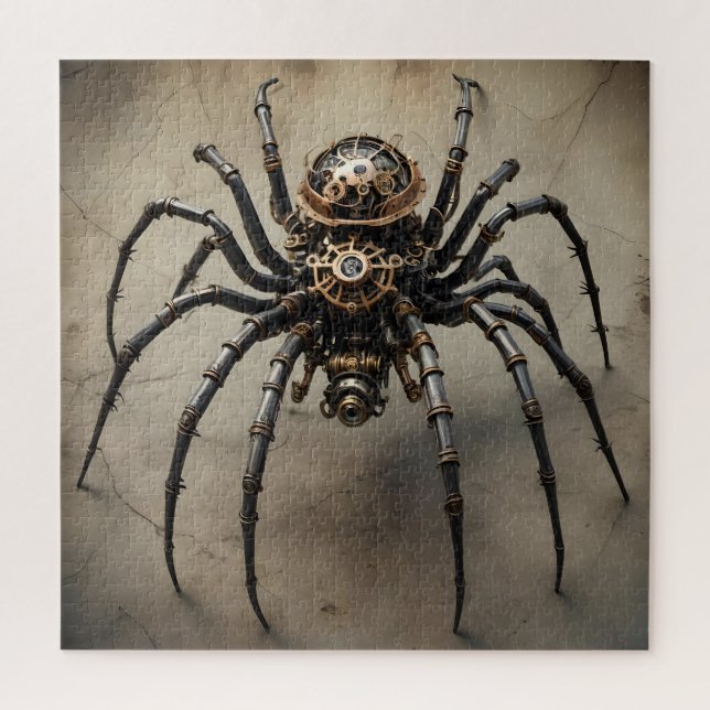 Steampunk Spider Jigsaw Puzzle (Vertical)
