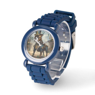 Steampunk Staffordshire Bull Terrier,  Watch
