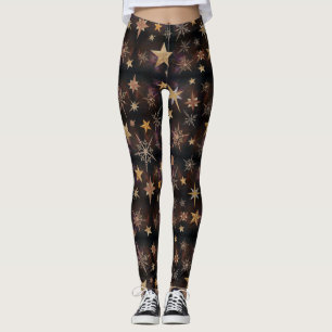 Steampunk Stars Leggings