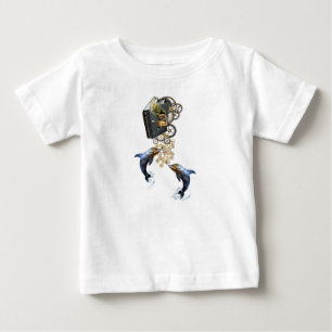 Steampunk-story telling shirt design